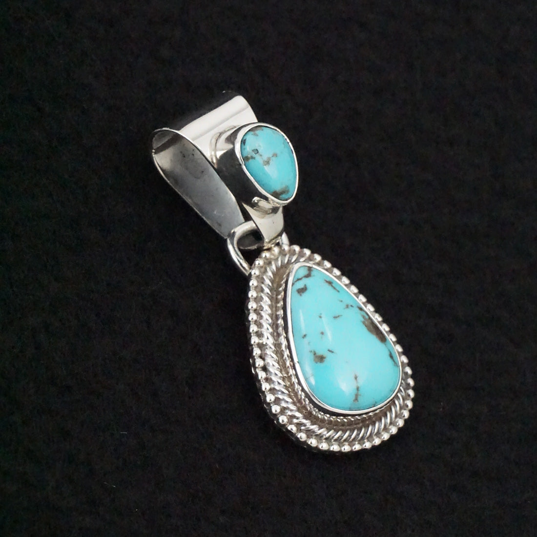 Kathleen Livingston Turquoise & Sterling Silver Pendant