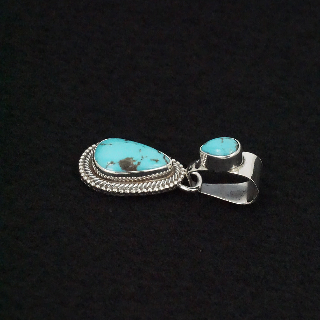 Kathleen Livingston Turquoise & Sterling Silver Pendant