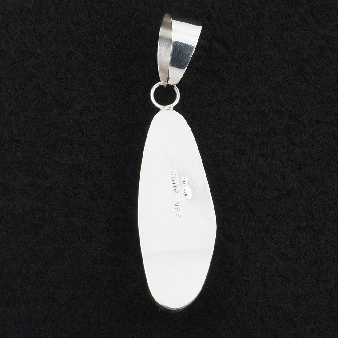 Leslie Nez Turquoise & Sterling Silver Pendant