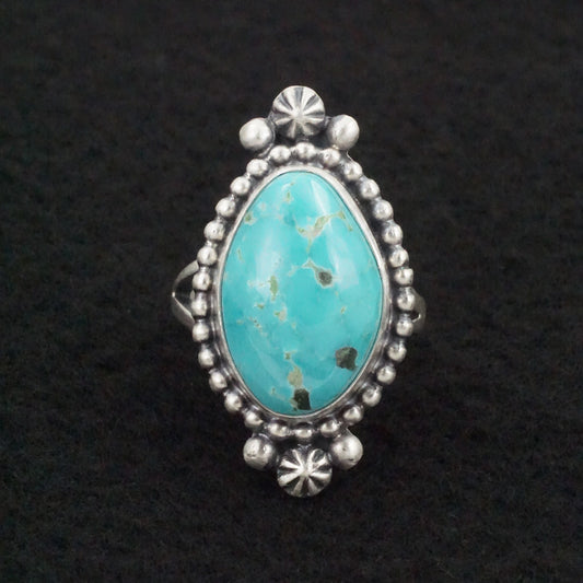 Randy Boyd Turquoise & Sterling Silver Ring Size 7.5