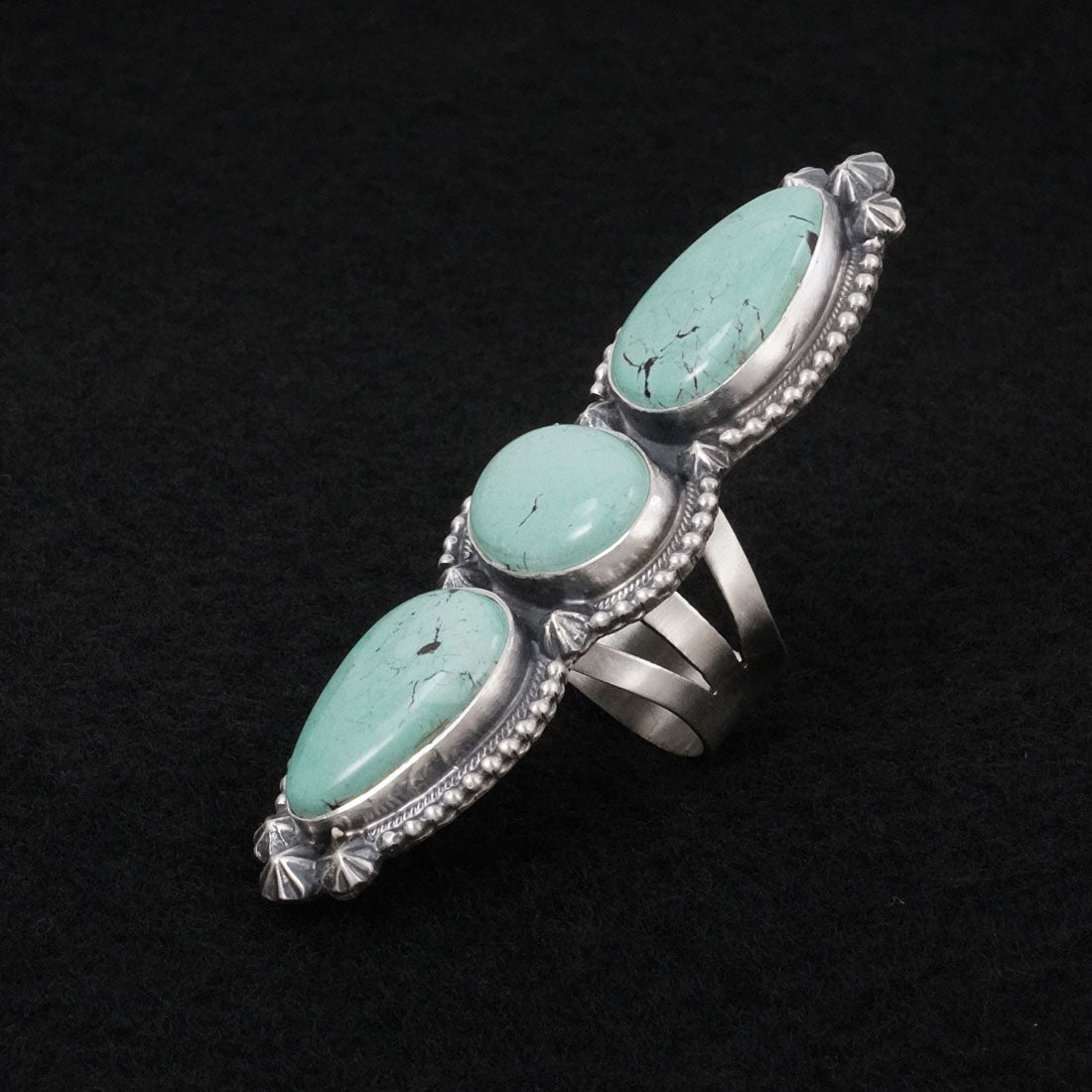 Darrin Livingston Turquoise & Sterling Silver Ring