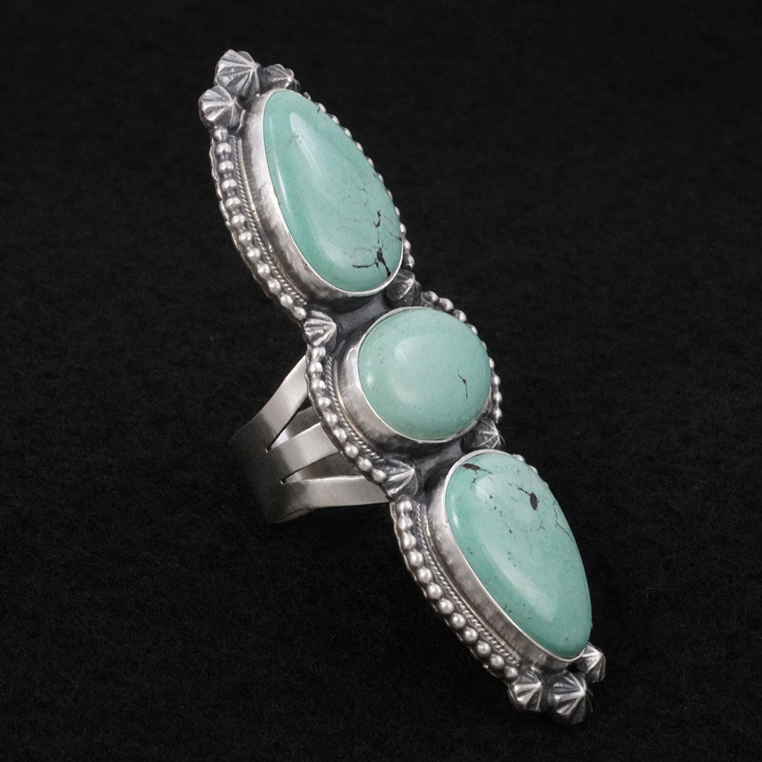 Darrin Livingston Turquoise & Sterling Silver Ring