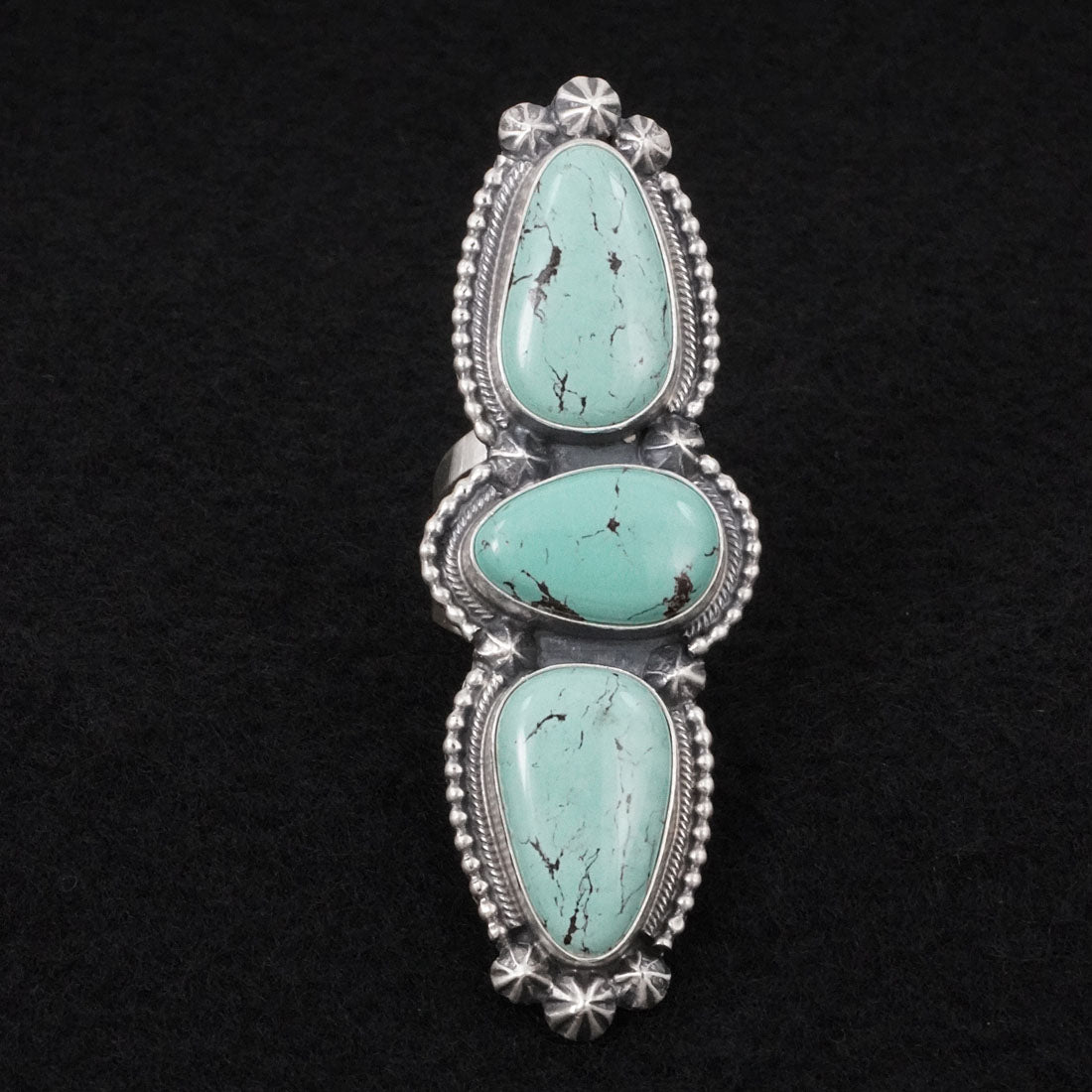 Darrin Livingston Turquoise & Sterling Silver Ring