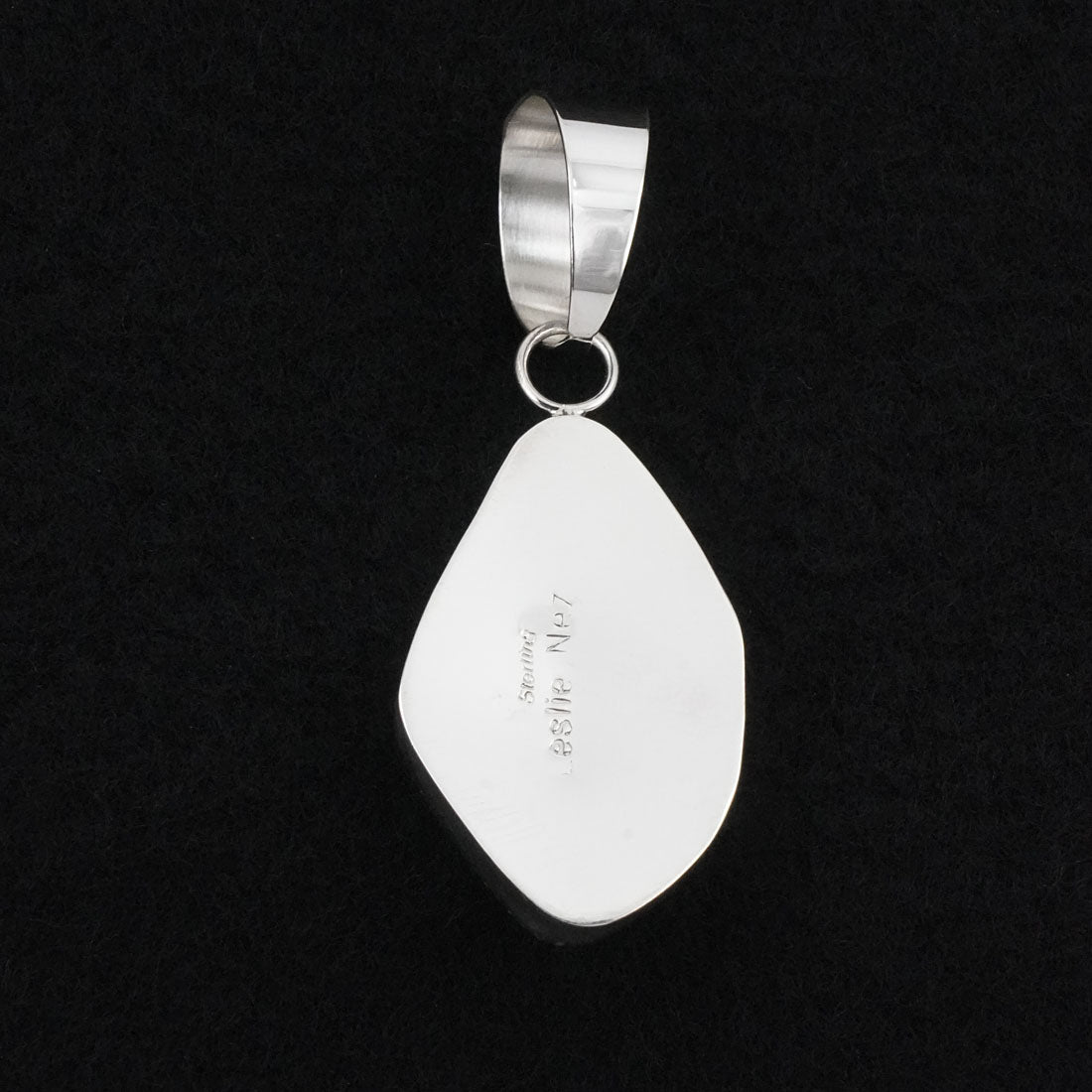 Leslie Nez Turquoise & Sterling Silver Pendant