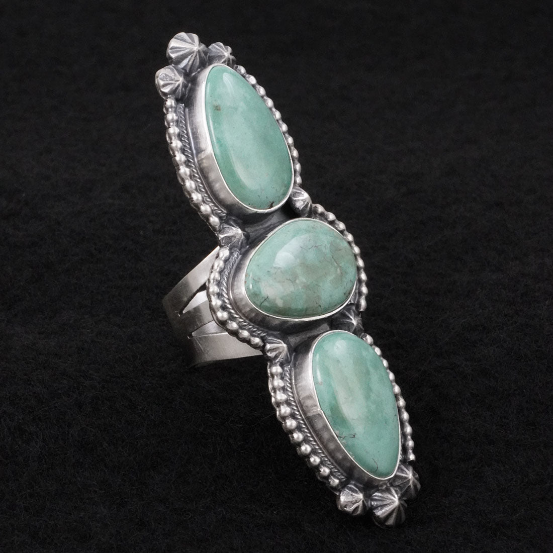 Darrin Livingston Turquoise & Sterling Silver Ring