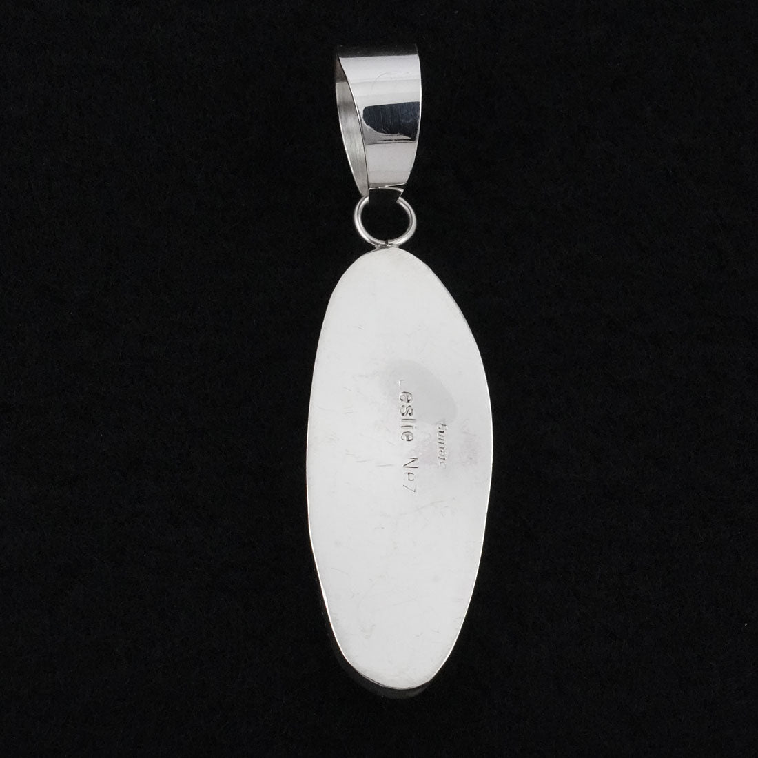 Leslie Nez Turquoise & Sterling Silver Pendant