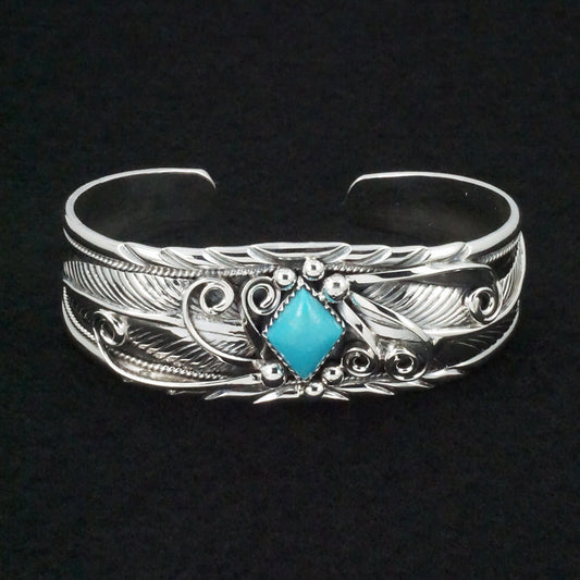 Davey Morgan Turquoise & Sterling Silver Bracelet