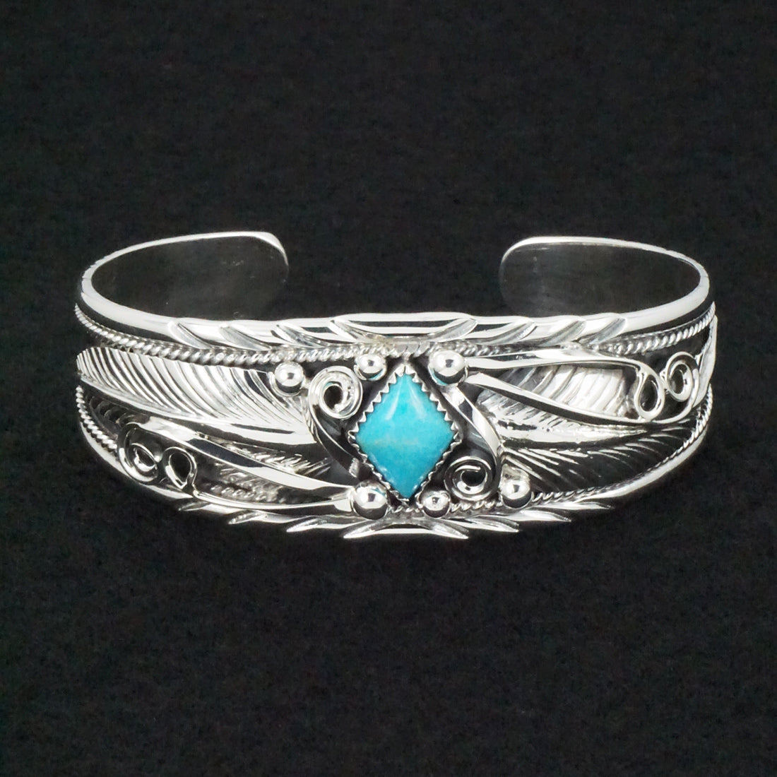 Davey Morgan Turquoise & Sterling Silver Bracelet