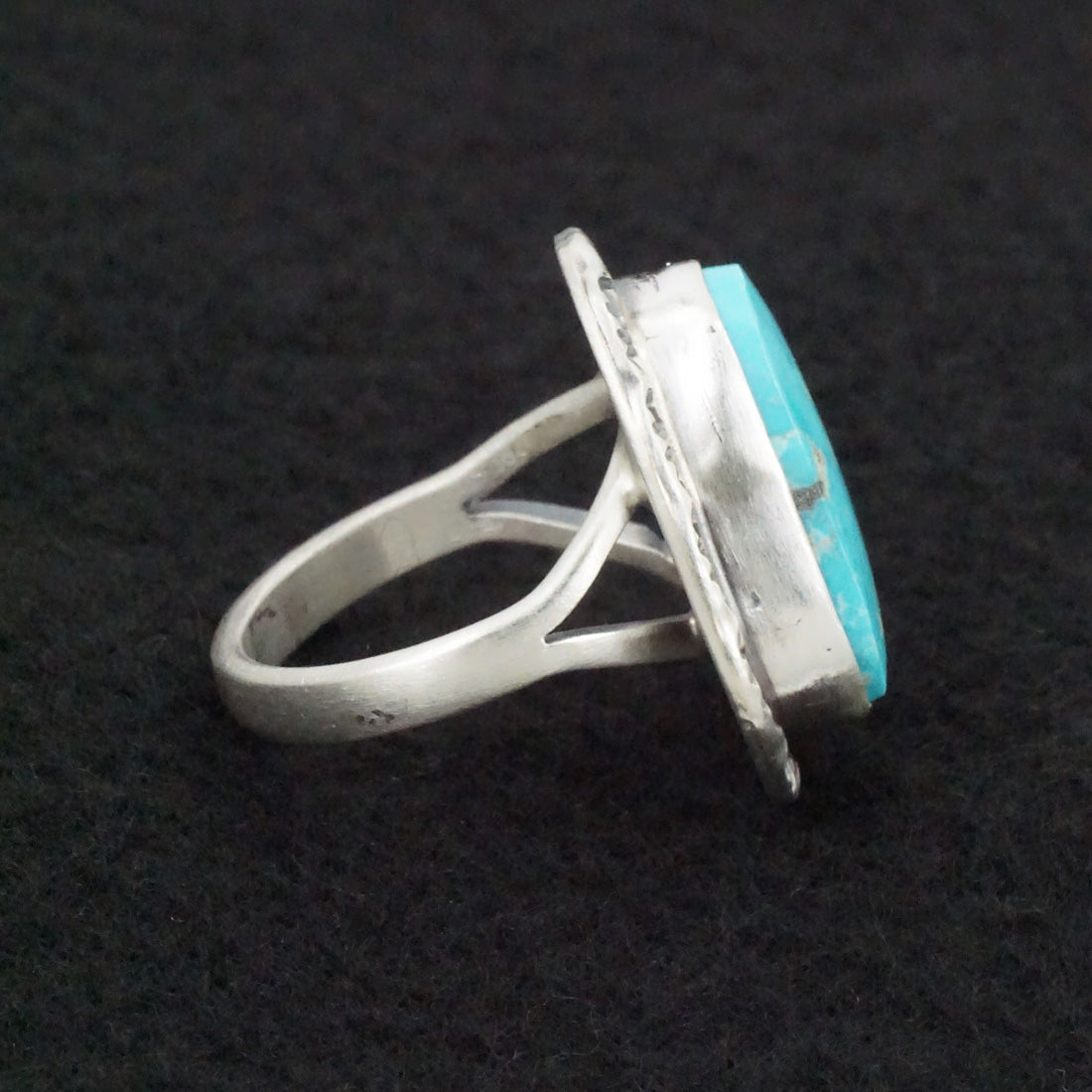 Randy Boyd Turquoise & Sterling Silver Ring Size 7.5