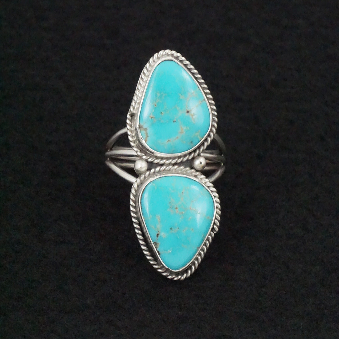 Rena Begay Turquoise & Sterling Silver Necklace & Ring Set