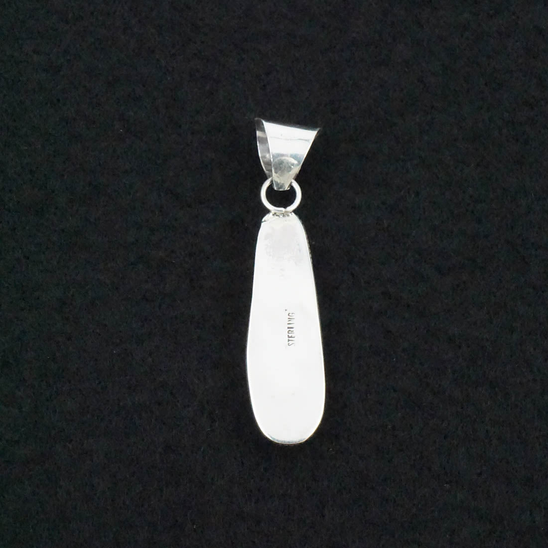 Ernest Hawthorne White Buffalo & Sterling Silver Pendant