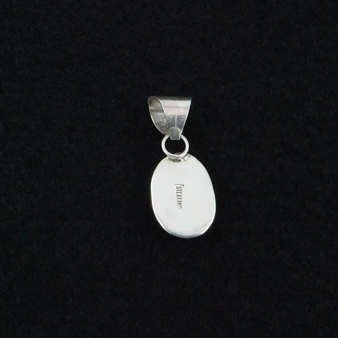 Ernest Hawthorne White Buffalo & Sterling Silver Pendant