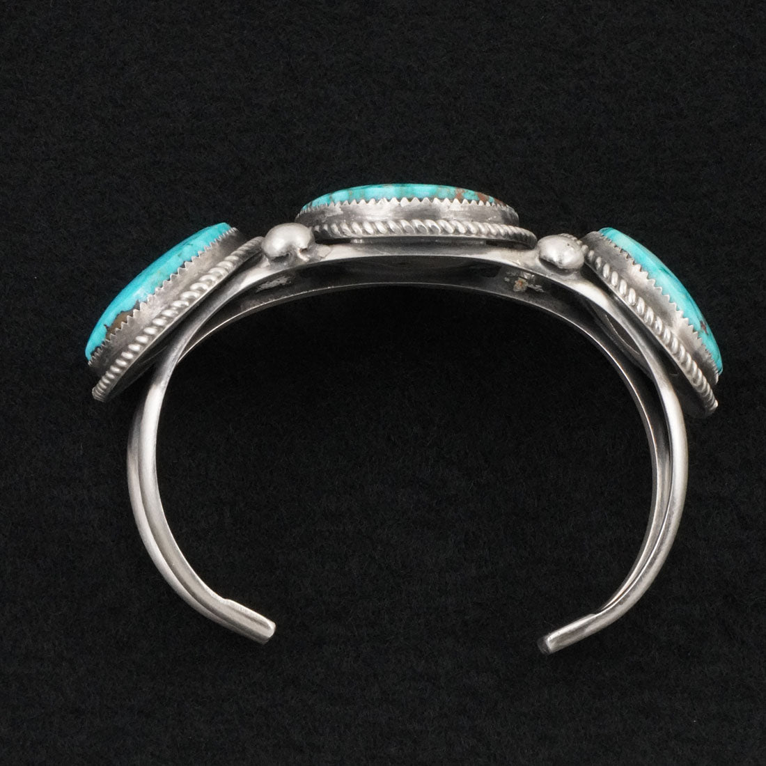Ray Nez Turquoise & Sterling Silver Bracelet