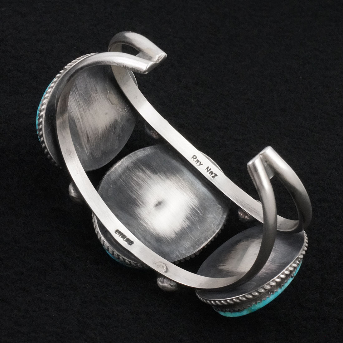 Ray Nez Turquoise & Sterling Silver Bracelet