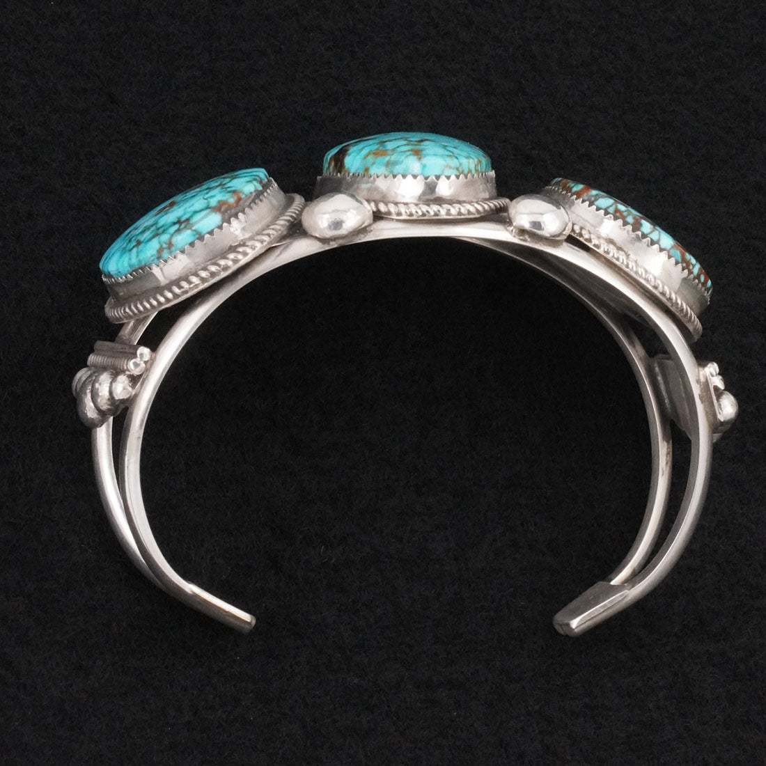 Ray Nez Turquoise & Sterling Silver Bracelet