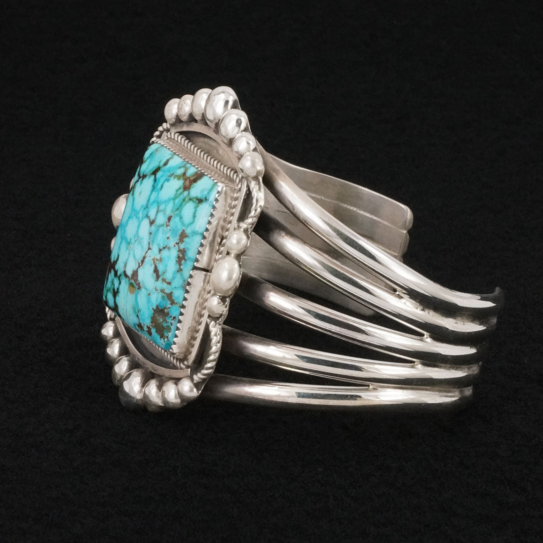 Ray Nez Turquoise & Sterling Silver Bracelet