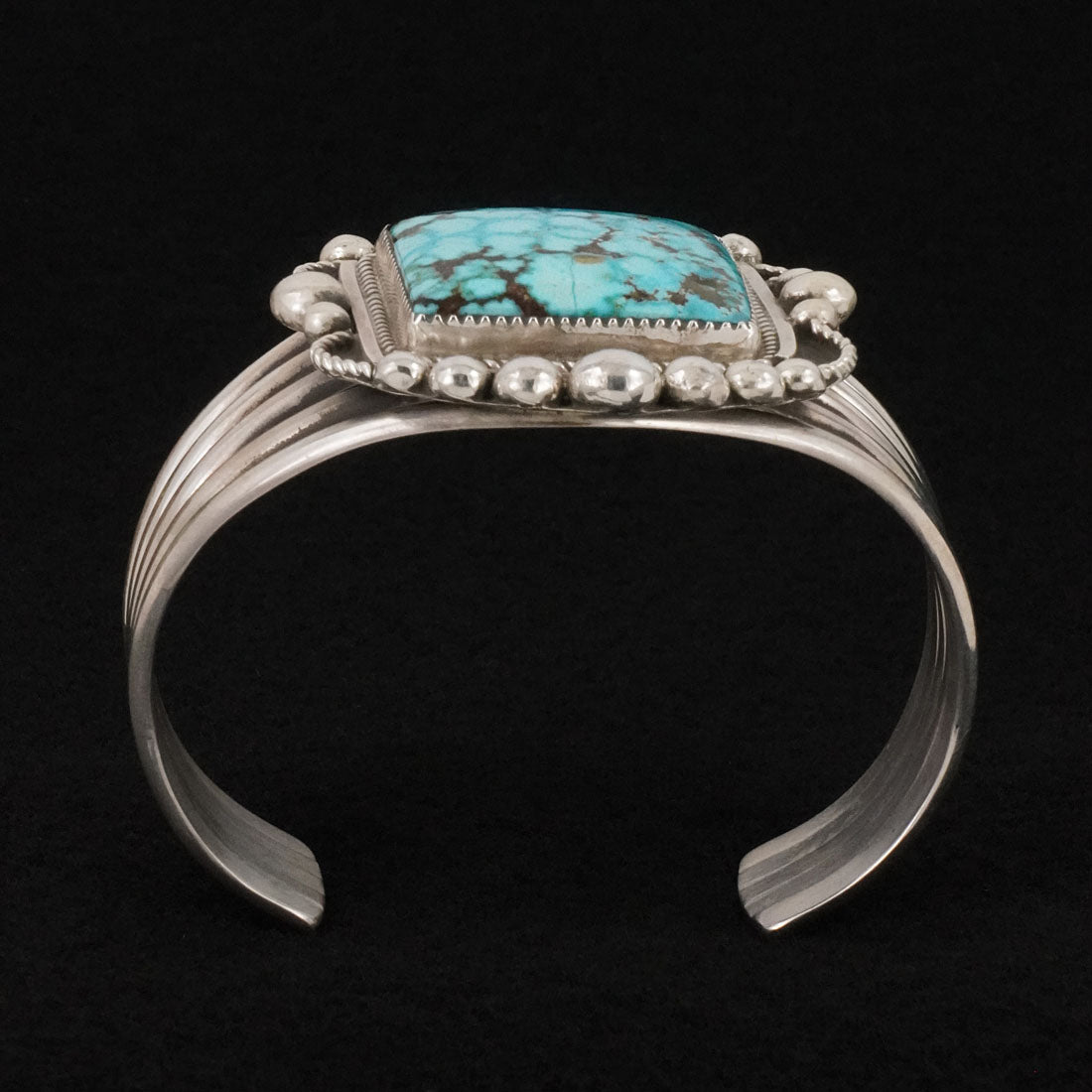 Ray Nez Turquoise & Sterling Silver Bracelet