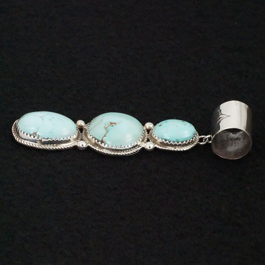 Ernest Hawthorne Turquoise & Sterling Silver Pendant