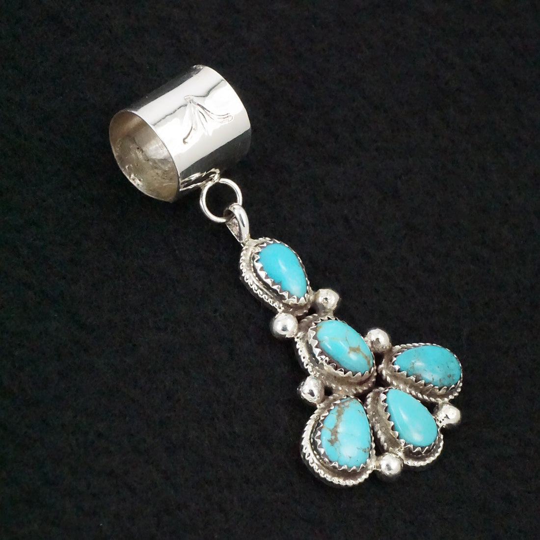 Ernest Hawthorne Turquoise & Sterling Silver Pendant