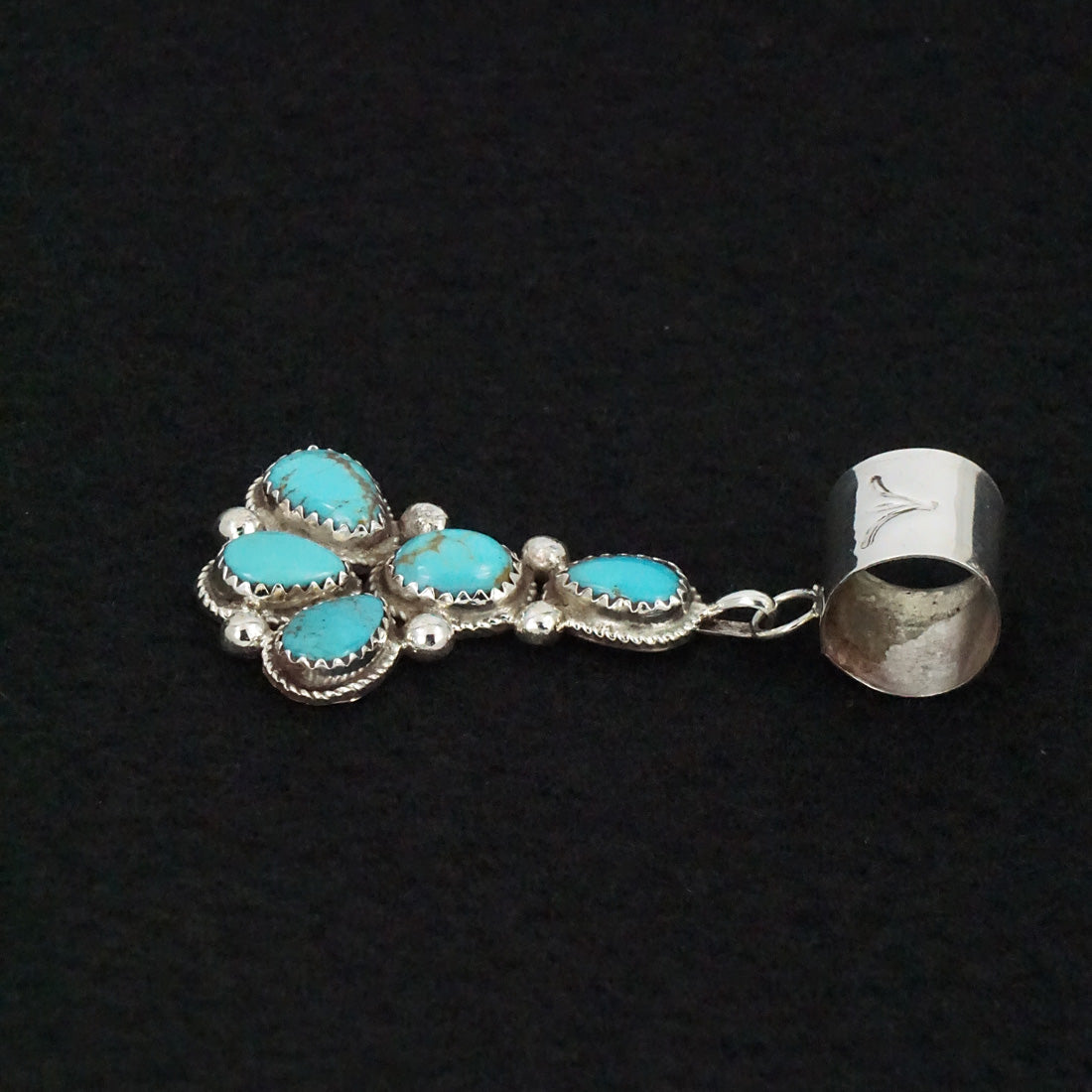 Ernest Hawthorne Turquoise & Sterling Silver Pendant