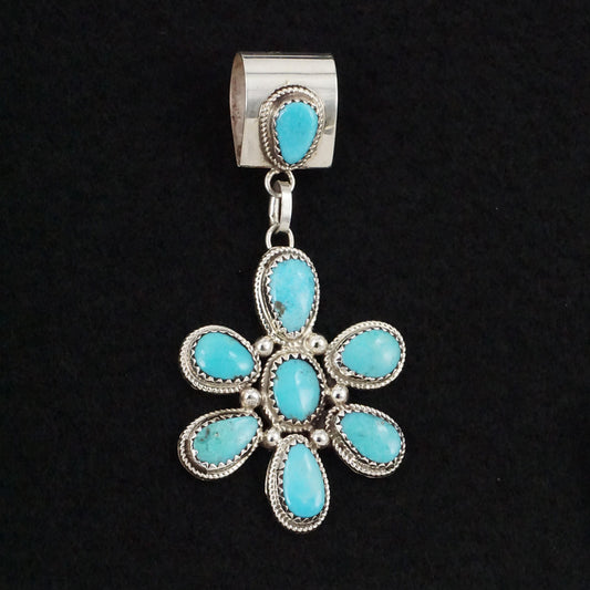 Ernest Hawthorne Turquoise & Sterling Silver Pendant