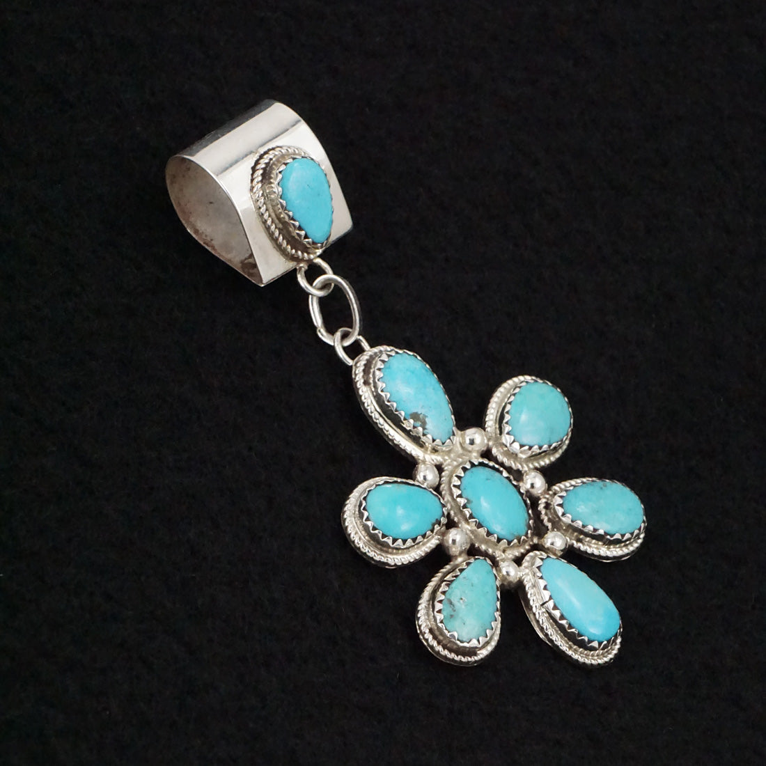 Ernest Hawthorne Turquoise & Sterling Silver Pendant