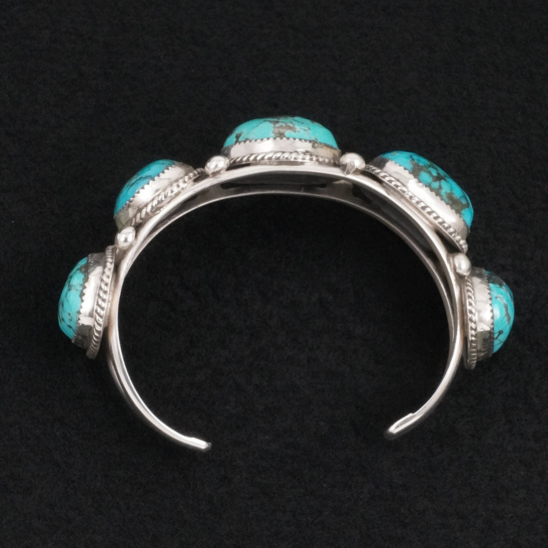 Ray Nez Turquoise & Sterling Silver Bracelet