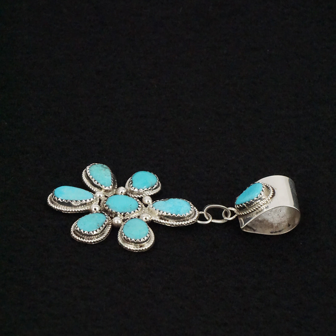 Ernest Hawthorne Turquoise & Sterling Silver Pendant