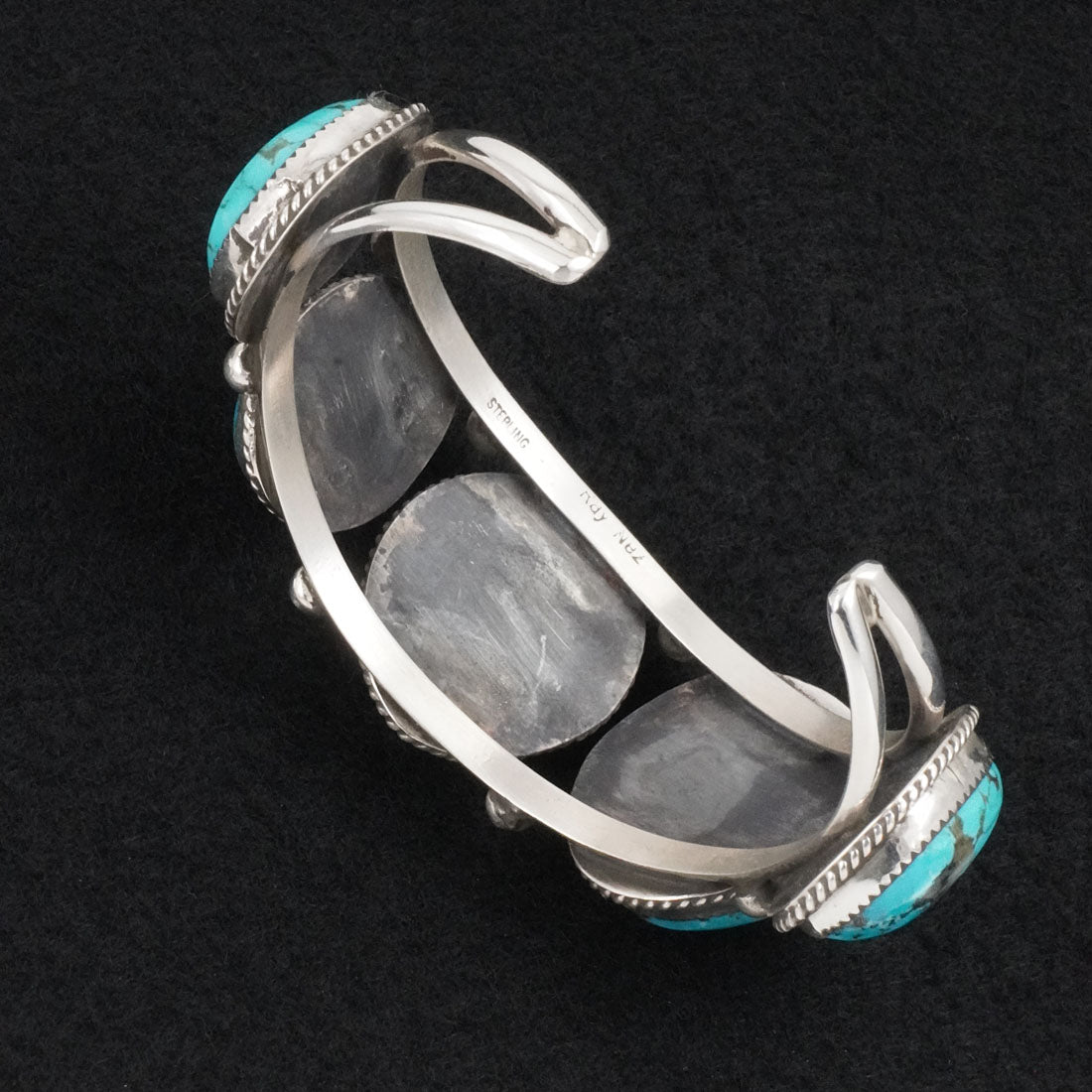 Ray Nez Turquoise & Sterling Silver Bracelet