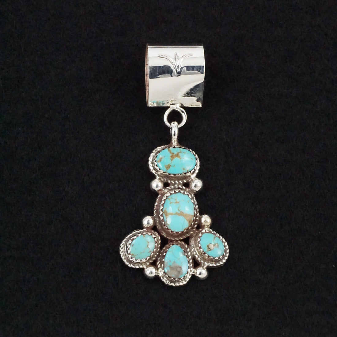 Ernest Hawthorne Turquoise & Sterling Silver Pendant