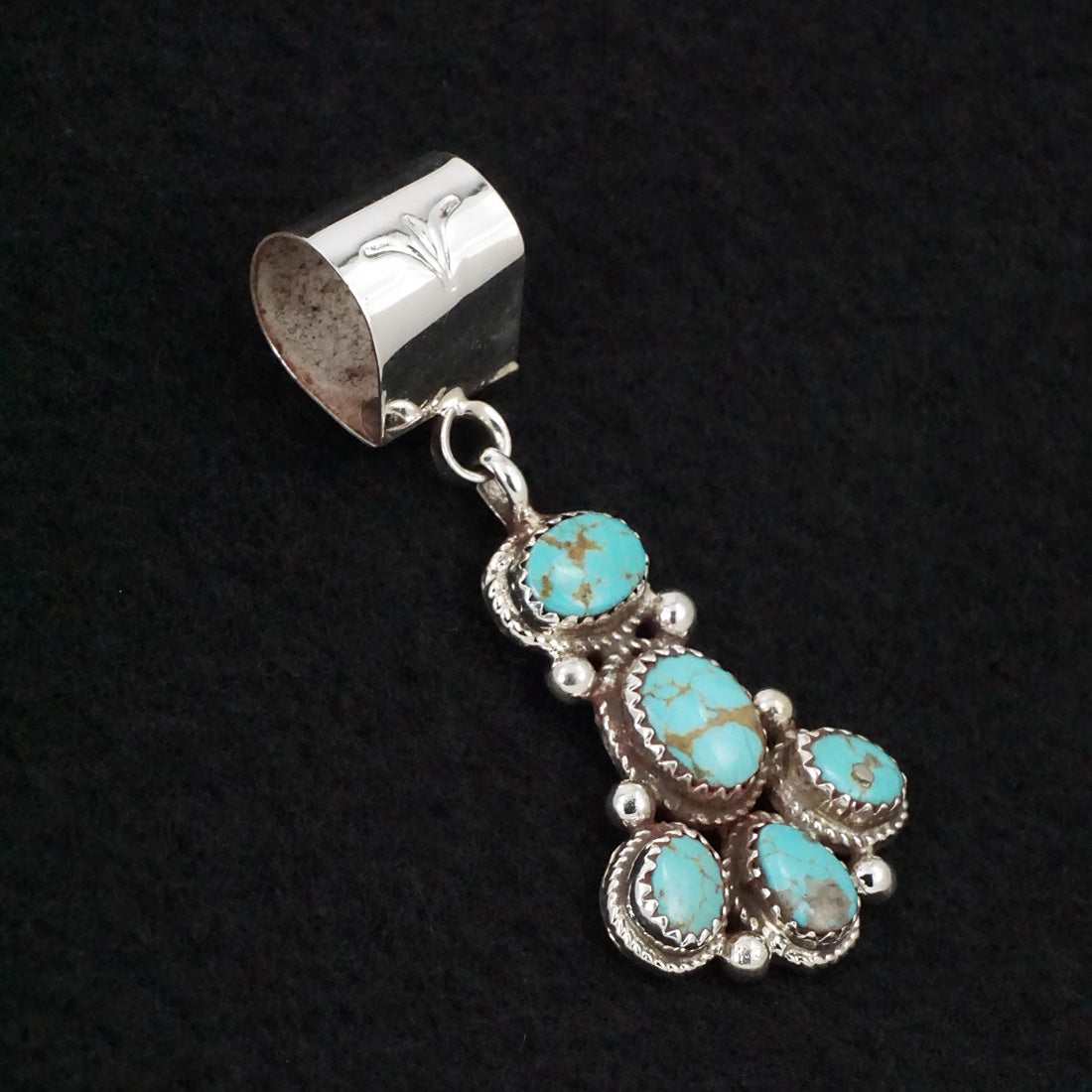 Ernest Hawthorne Turquoise & Sterling Silver Pendant