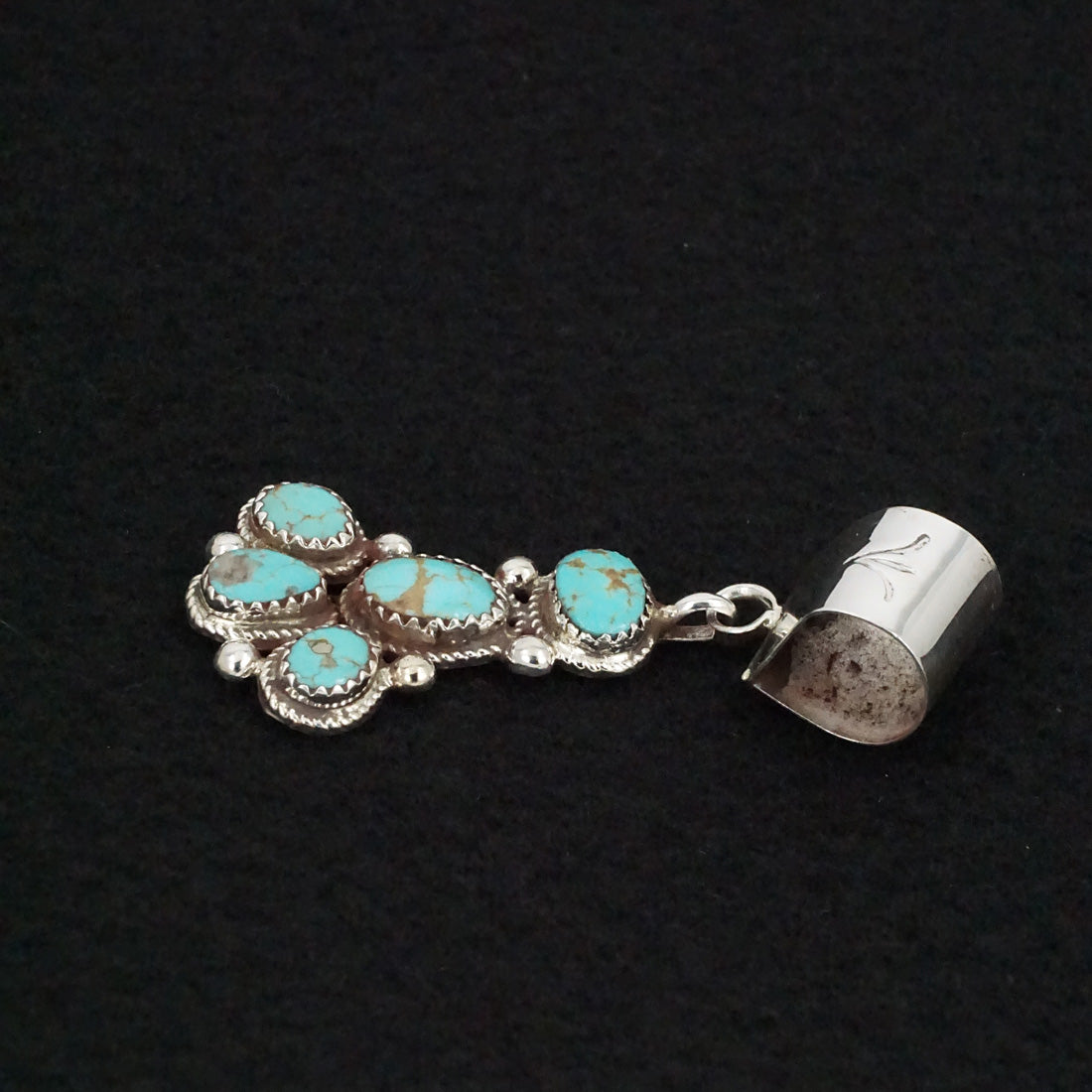 Ernest Hawthorne Turquoise & Sterling Silver Pendant