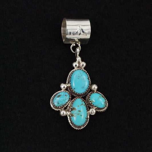 Ernest Hawthorne Turquoise & Sterling Silver Pendant