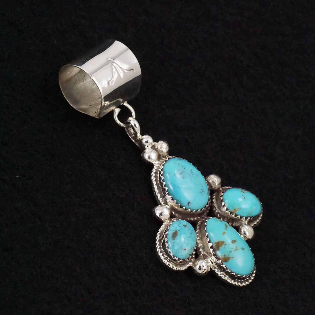 Ernest Hawthorne Turquoise & Sterling Silver Pendant