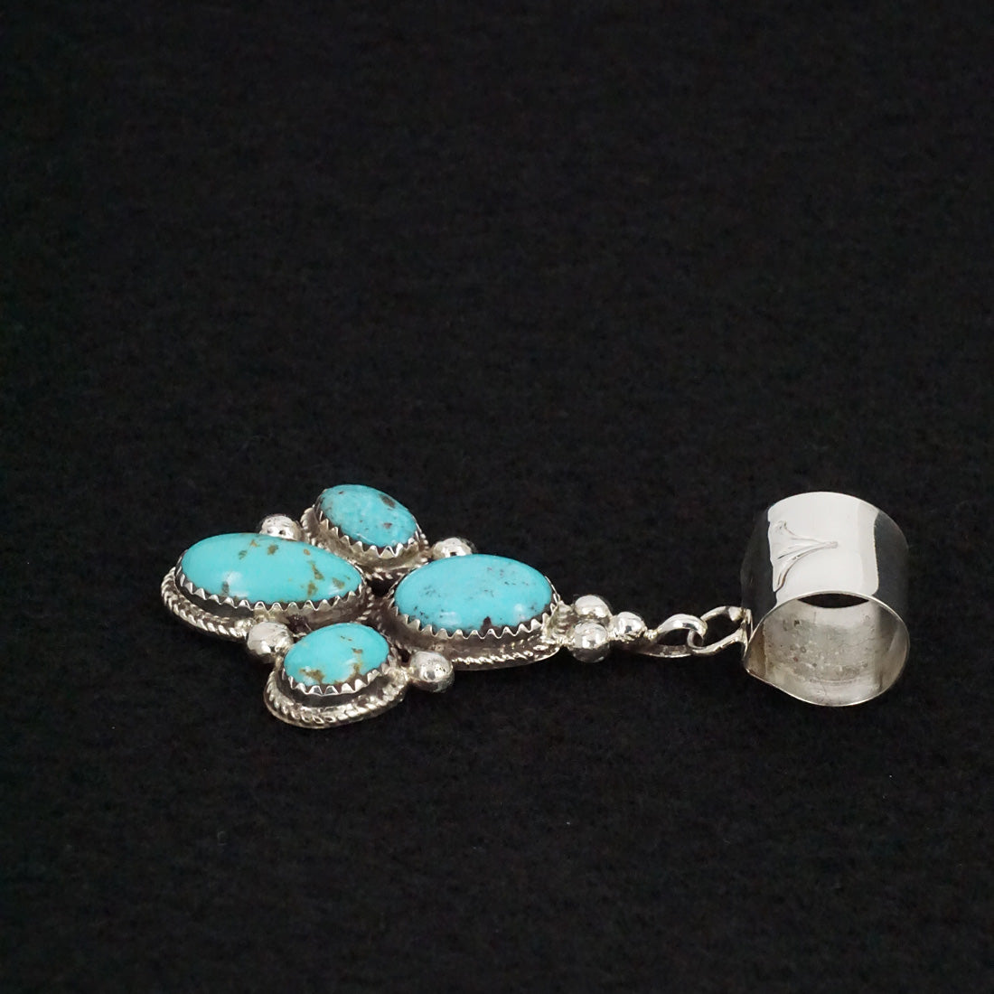 Ernest Hawthorne Turquoise & Sterling Silver Pendant