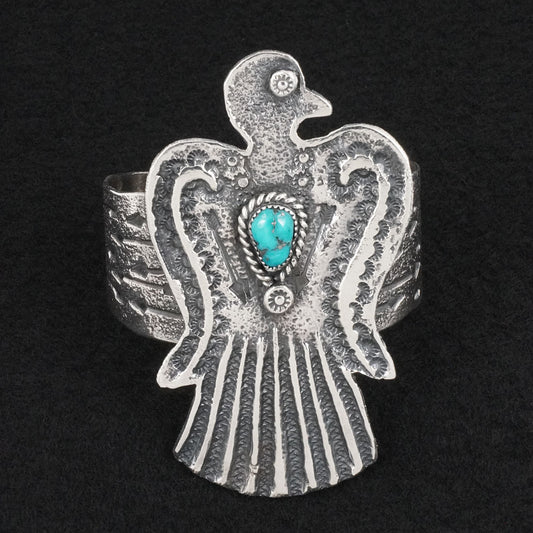 Delbert Arviso Turquoise & Sterling Silver Bracelet