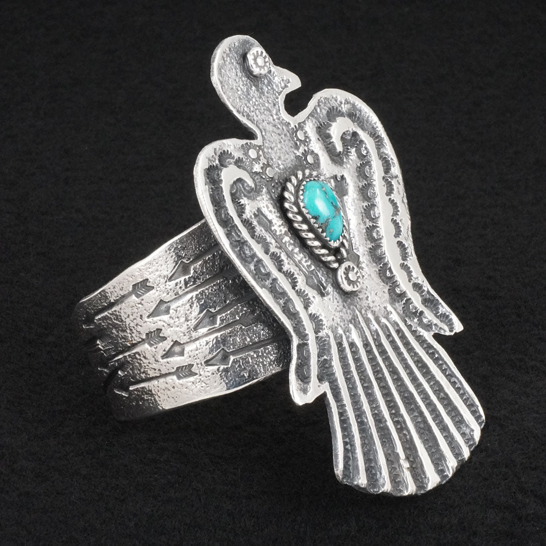 Delbert Arviso Turquoise & Sterling Silver Bracelet