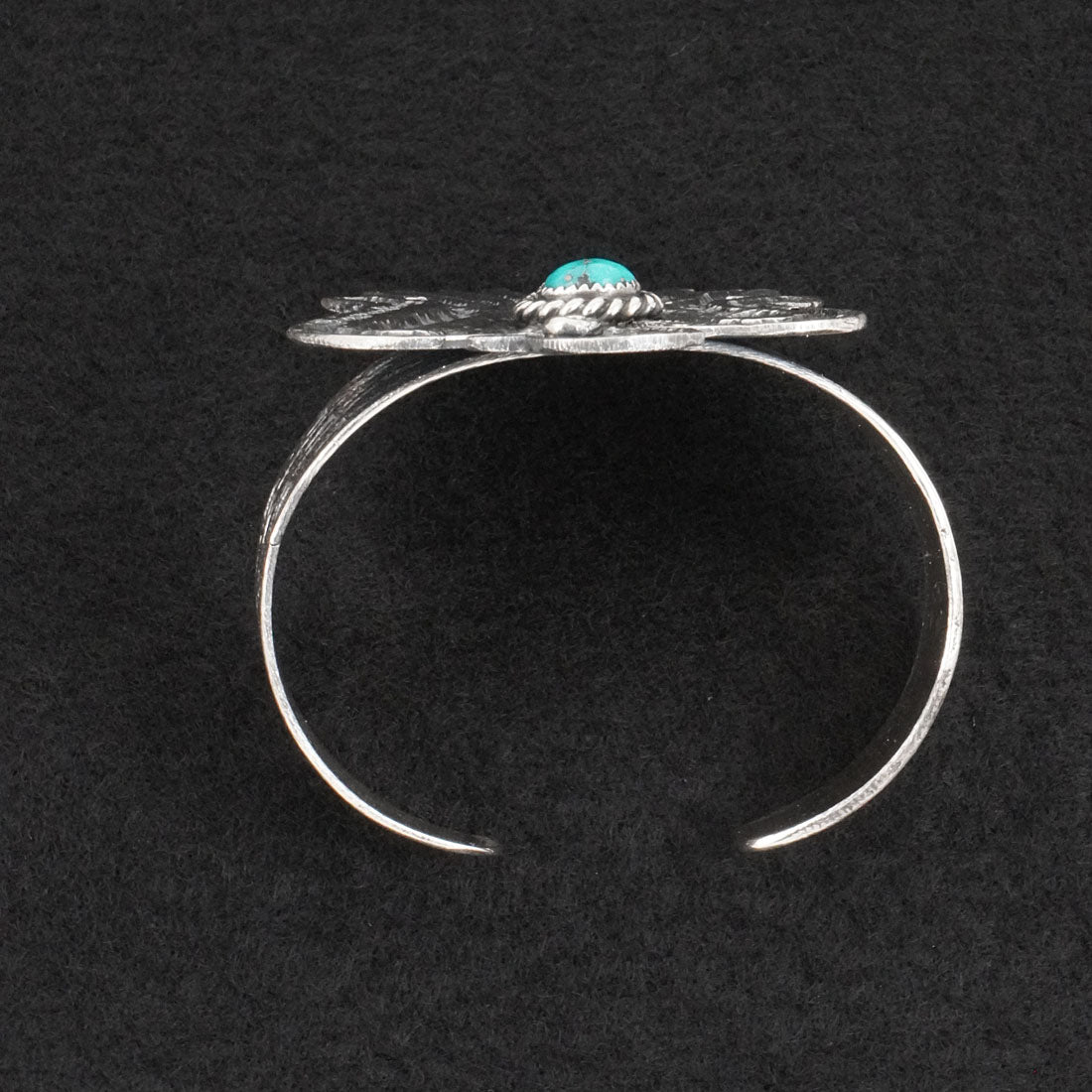 Delbert Arviso Turquoise & Sterling Silver Bracelet