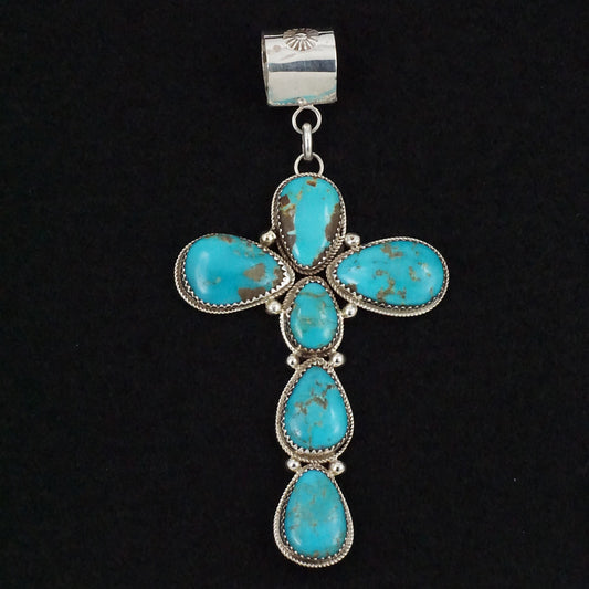 Ernest Hawthorne Turquoise & Sterling Silver Pendant