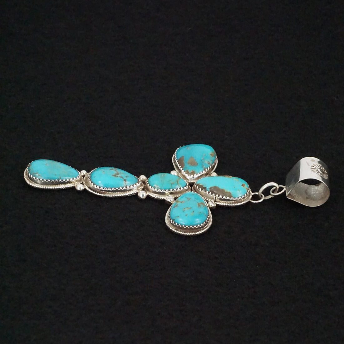 Ernest Hawthorne Turquoise & Sterling Silver Pendant