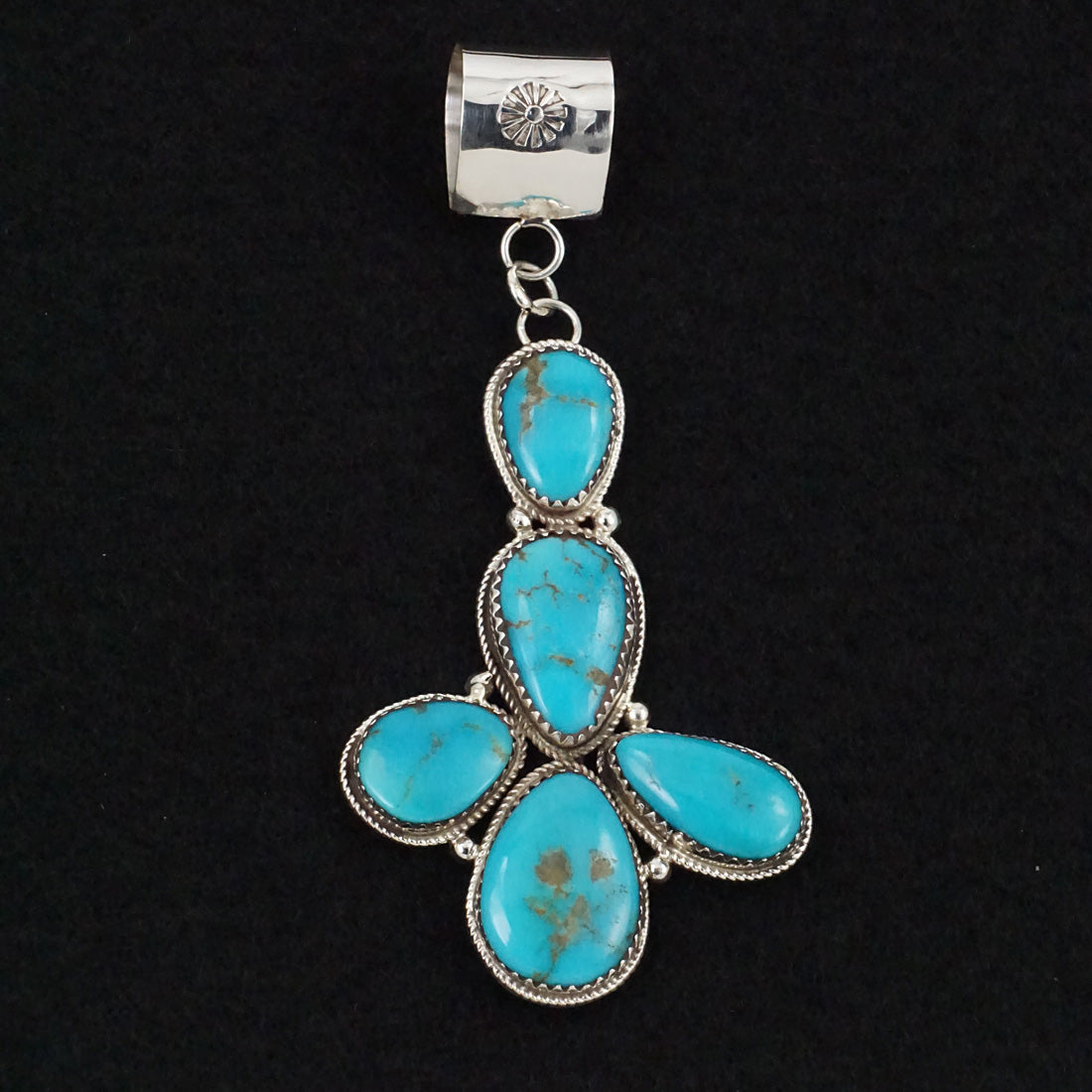 Ernest Hawthorne Turquoise & Sterling Silver Pendant