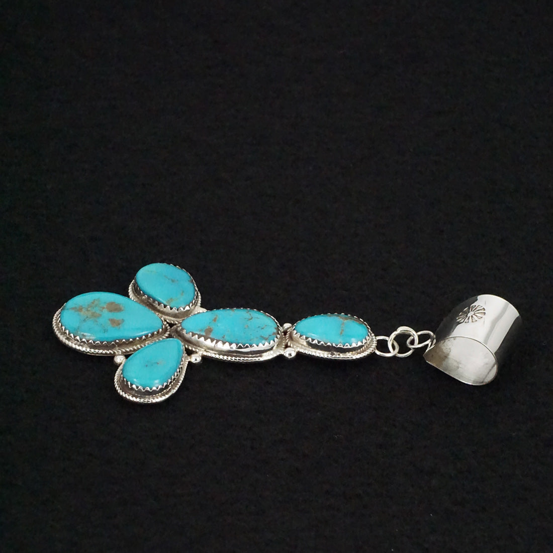 Ernest Hawthorne Turquoise & Sterling Silver Pendant