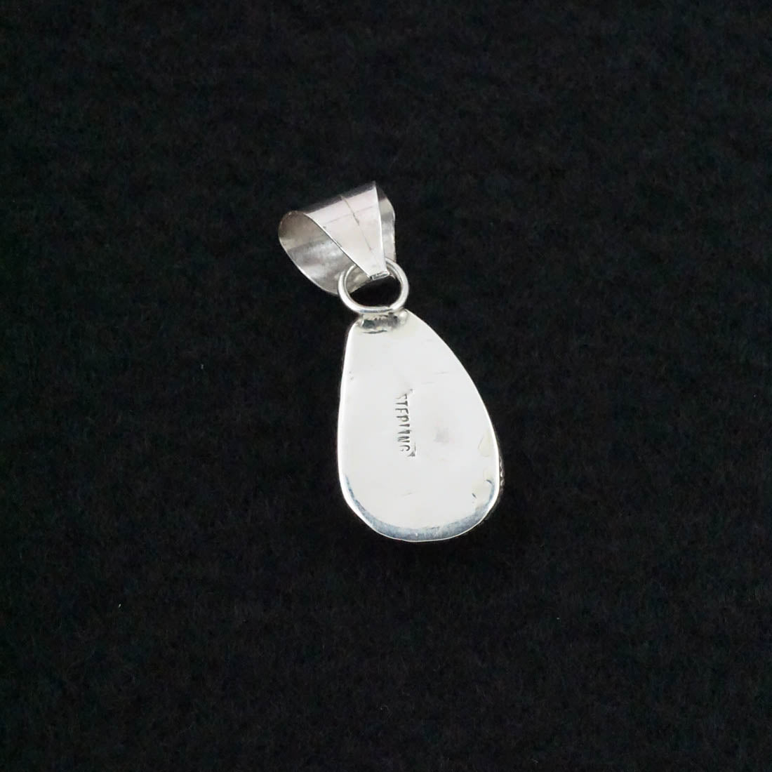 Ernest Hawthorne White Buffalo & Sterling Silver Pendant