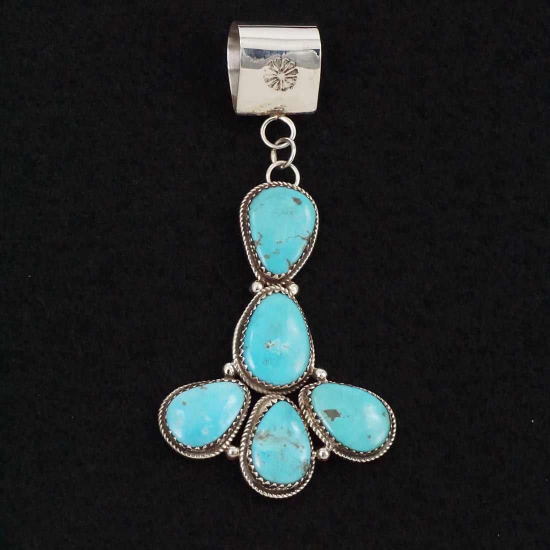 Ernest Hawthorne Turquoise & Sterling Silver Pendant