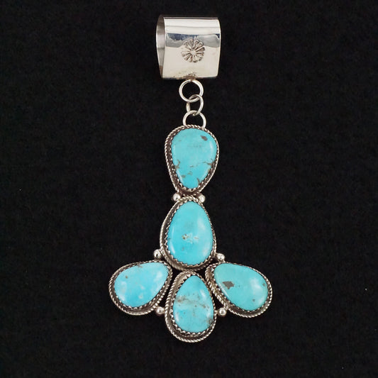 Ernest Hawthorne Turquoise & Sterling Silver Pendant