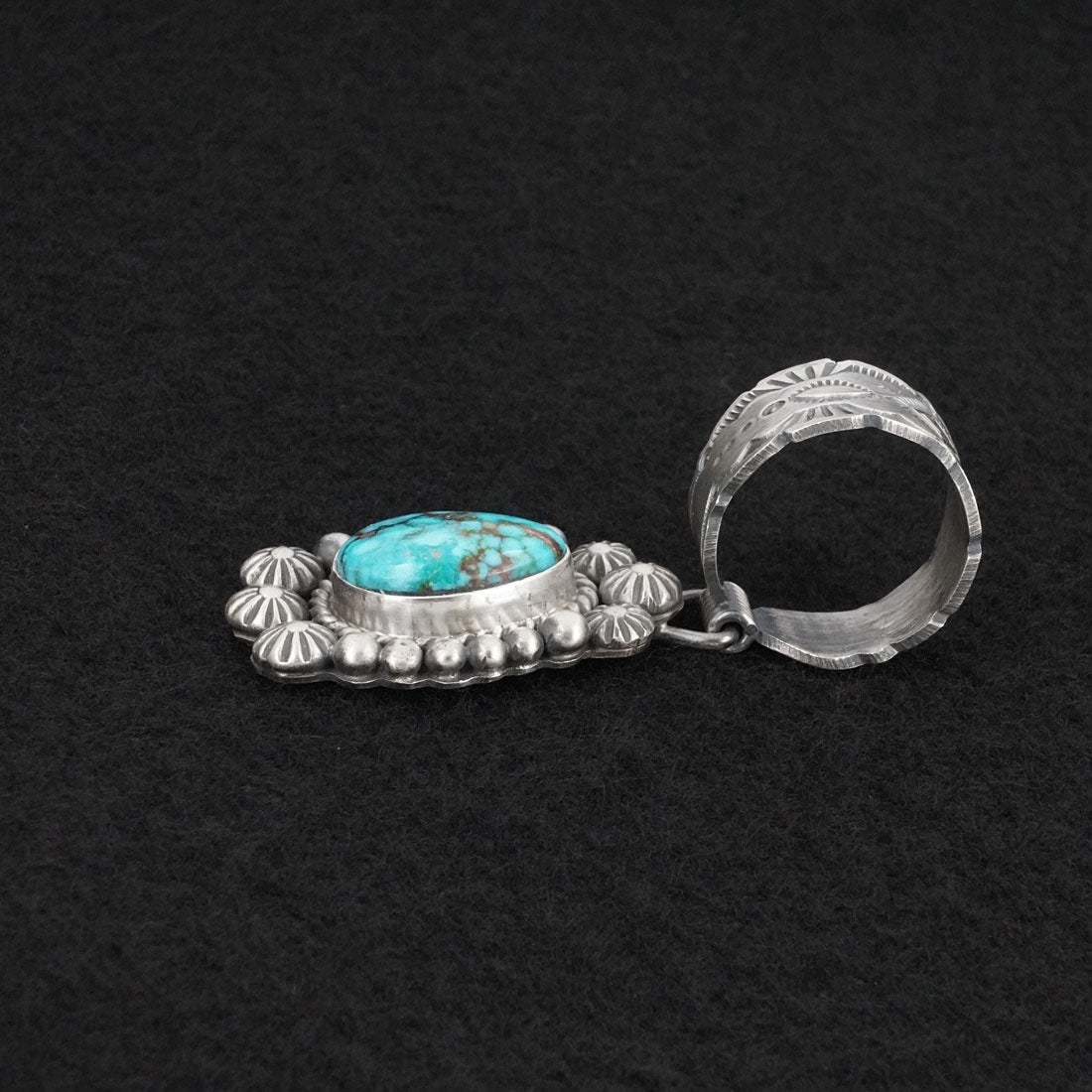 Rosita Calladitto Turquoise & Sterling Silver Pendant