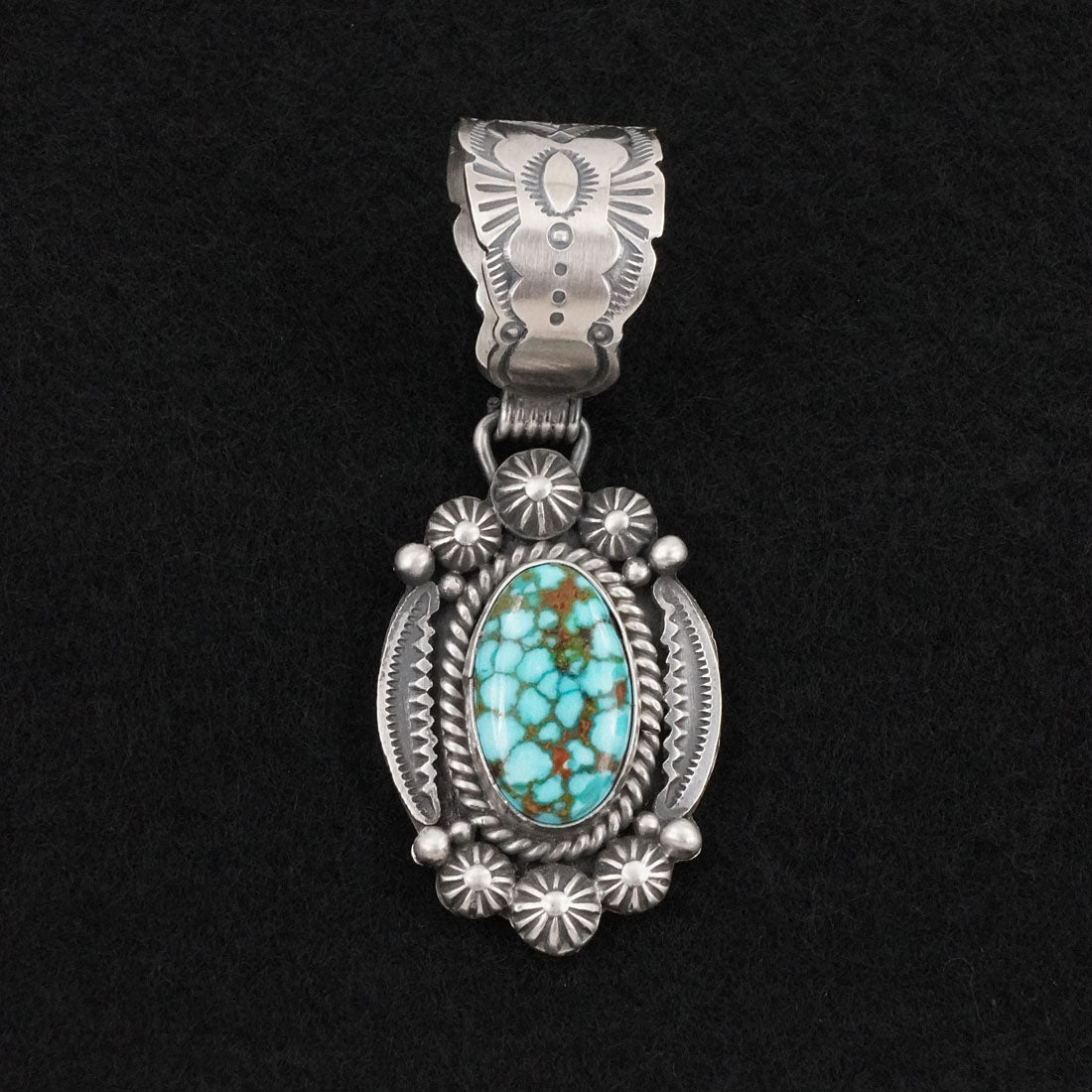 Rosita Calladitto Turquoise & Sterling Silver Pendant