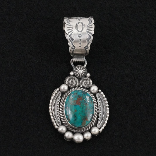 Rosita Calladitto Turquoise & Sterling Silver Pendant