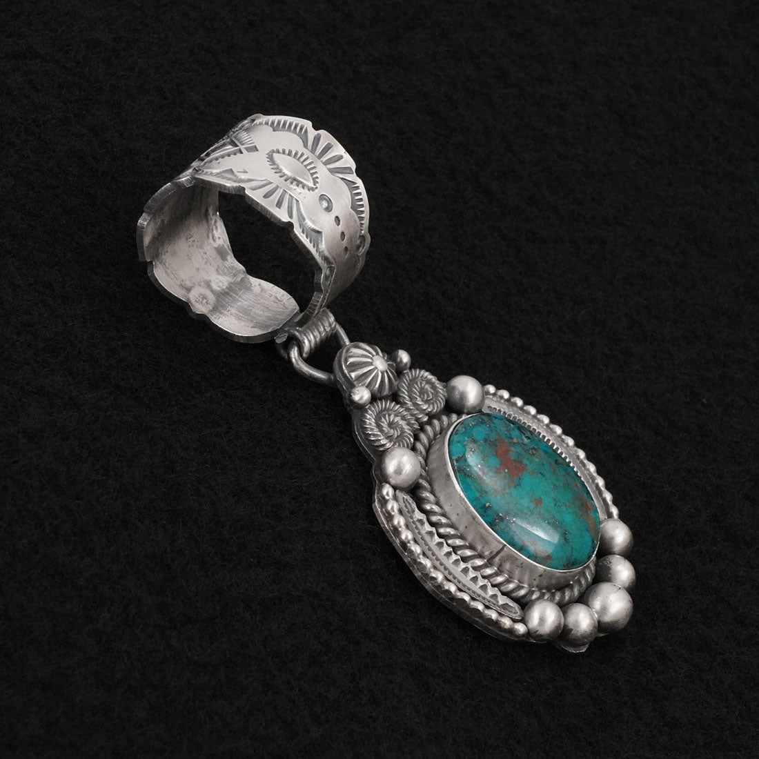 Rosita Calladitto Turquoise & Sterling Silver Pendant