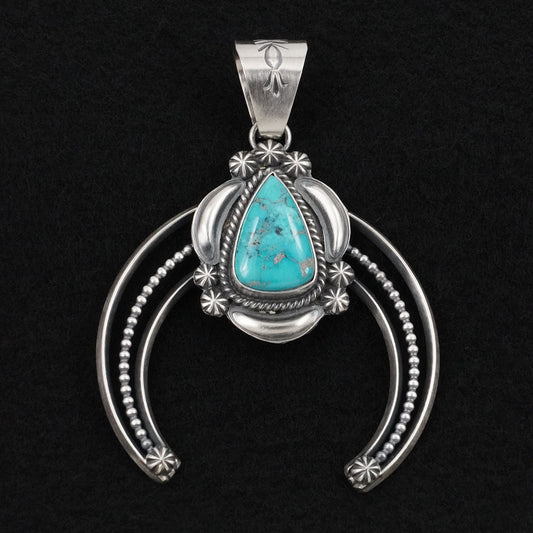Raymond Delgarito Turquoise & Sterling Silver Pendant